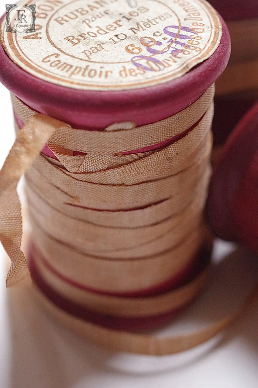 アンティークリボン ruban antique 1 .FR a l'epoque