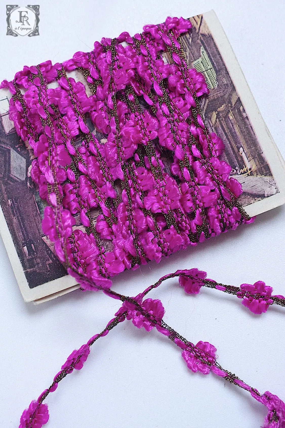 アンティークリボン ruban antique 2 .FR a l'epoque