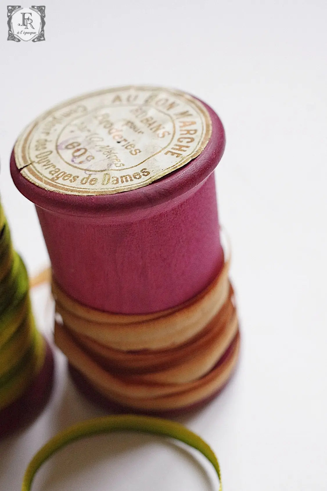 アンティークリボン ruban antique 2 .FR a l'epoque