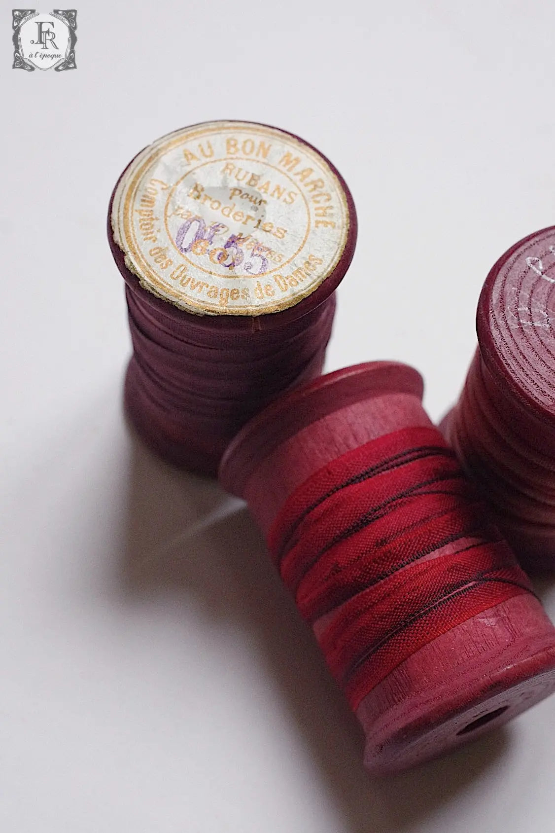 アンティークリボン ruban antique 3 .FR a l'epoque