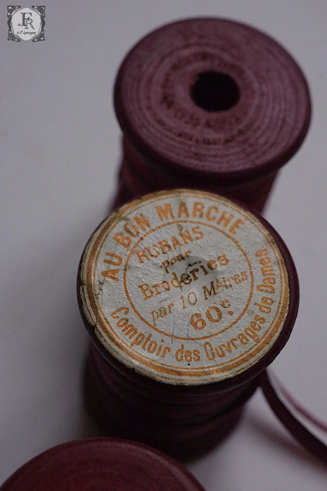 アンティークリボン ruban antique 3 .FR a l'epoque