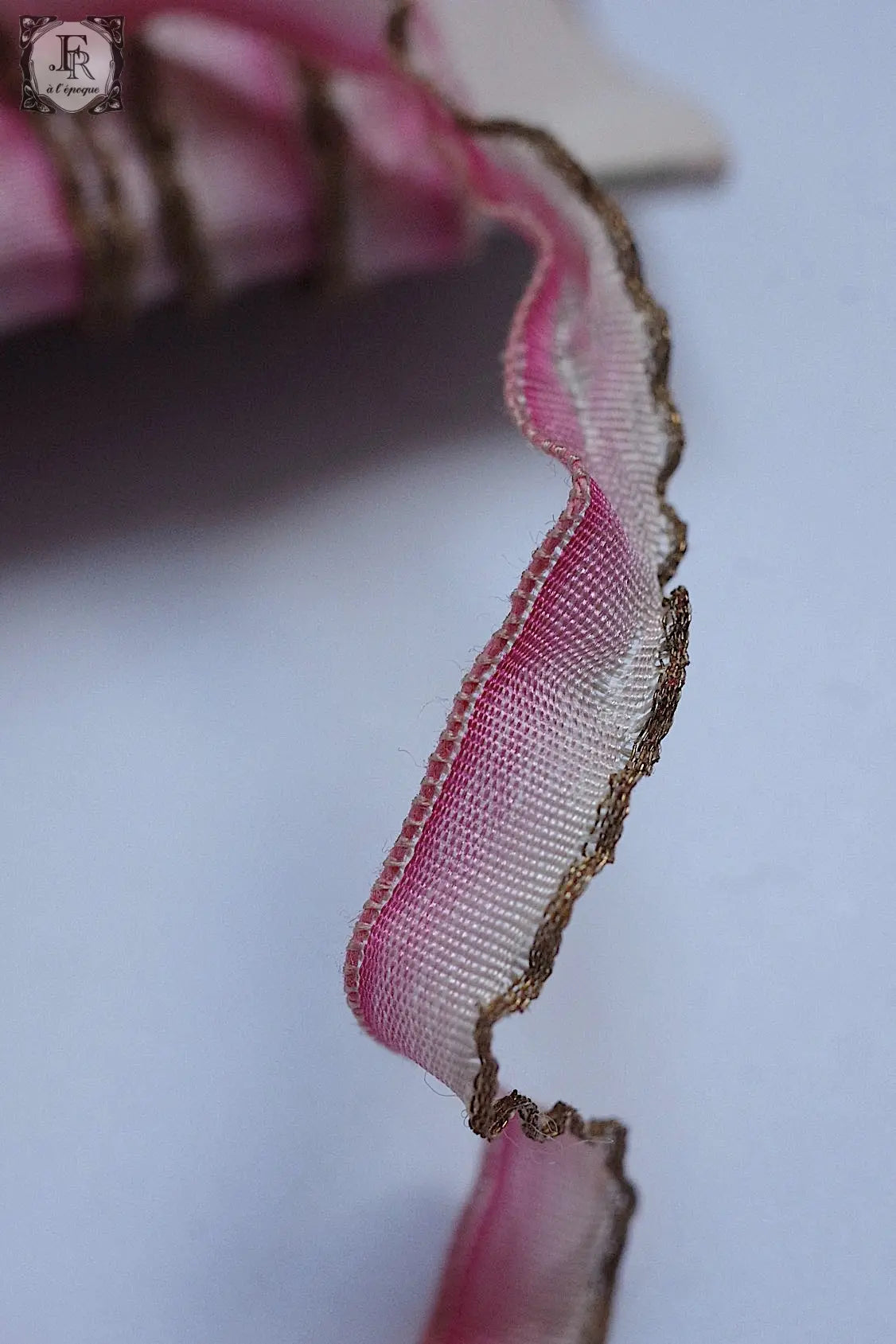 アンティークリボン ruban antique 4 .FR a l'epoque