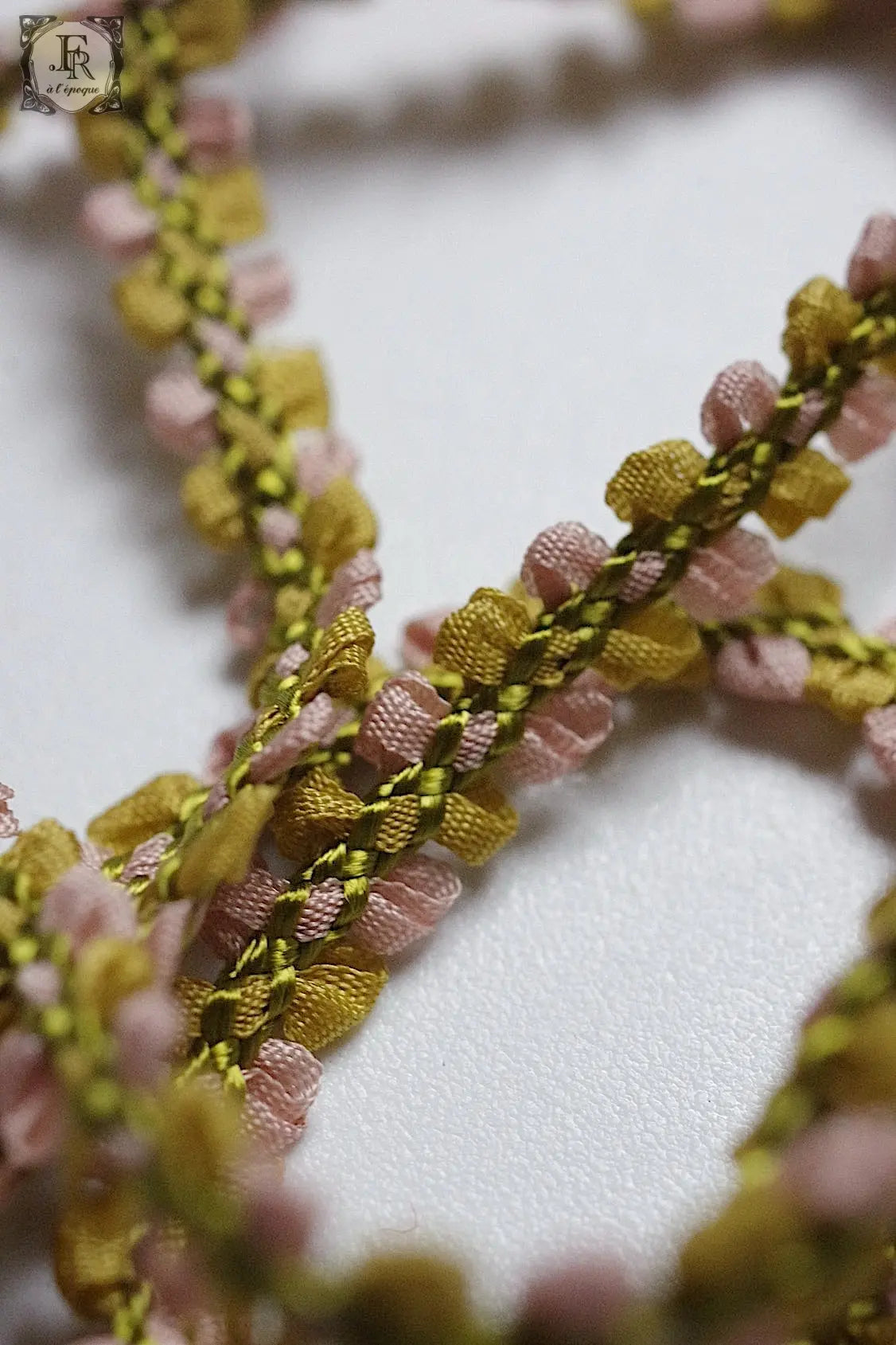 アンティークリボン ruban antique レース+リボン .FR a l'epoque