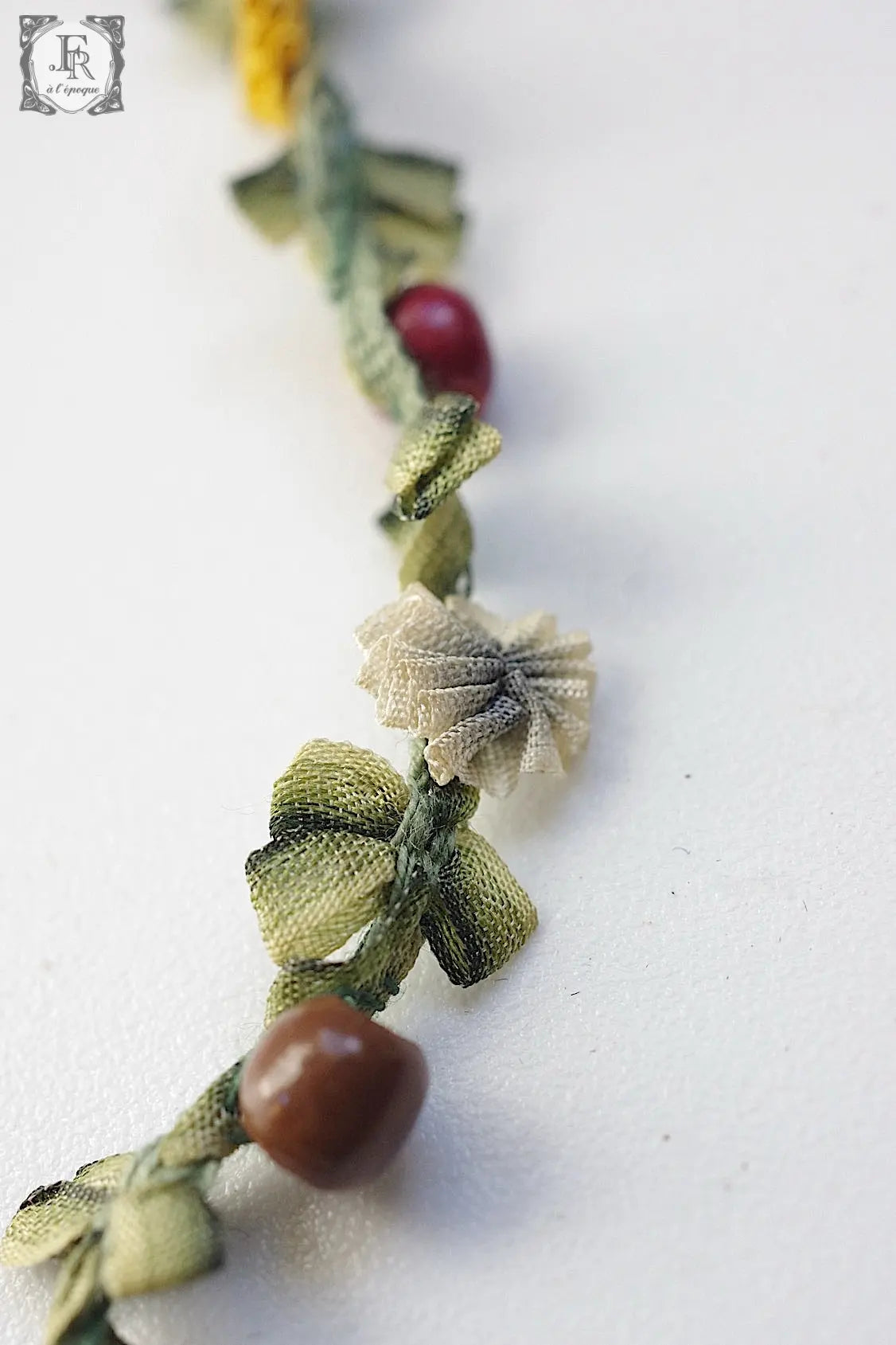 アンティークリボン ruban antique lot .FR a l'epoque