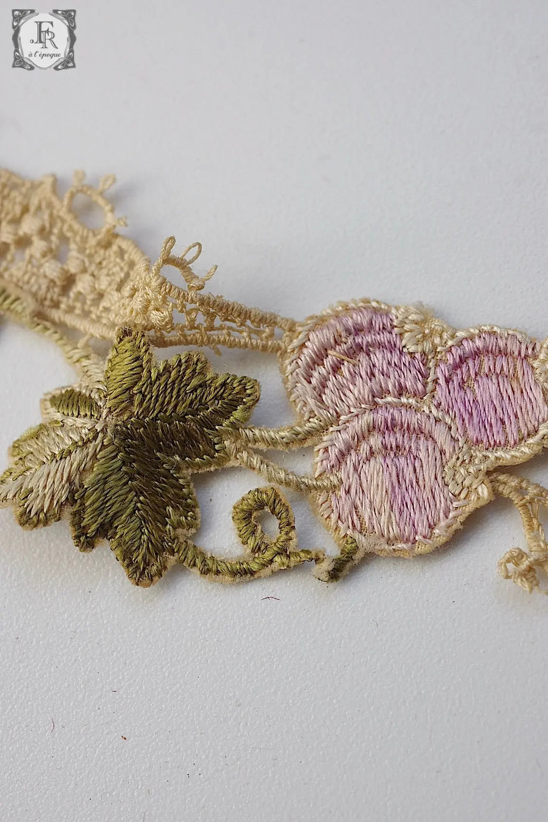 アンティークリボン ruban antique lot .FR a l'epoque