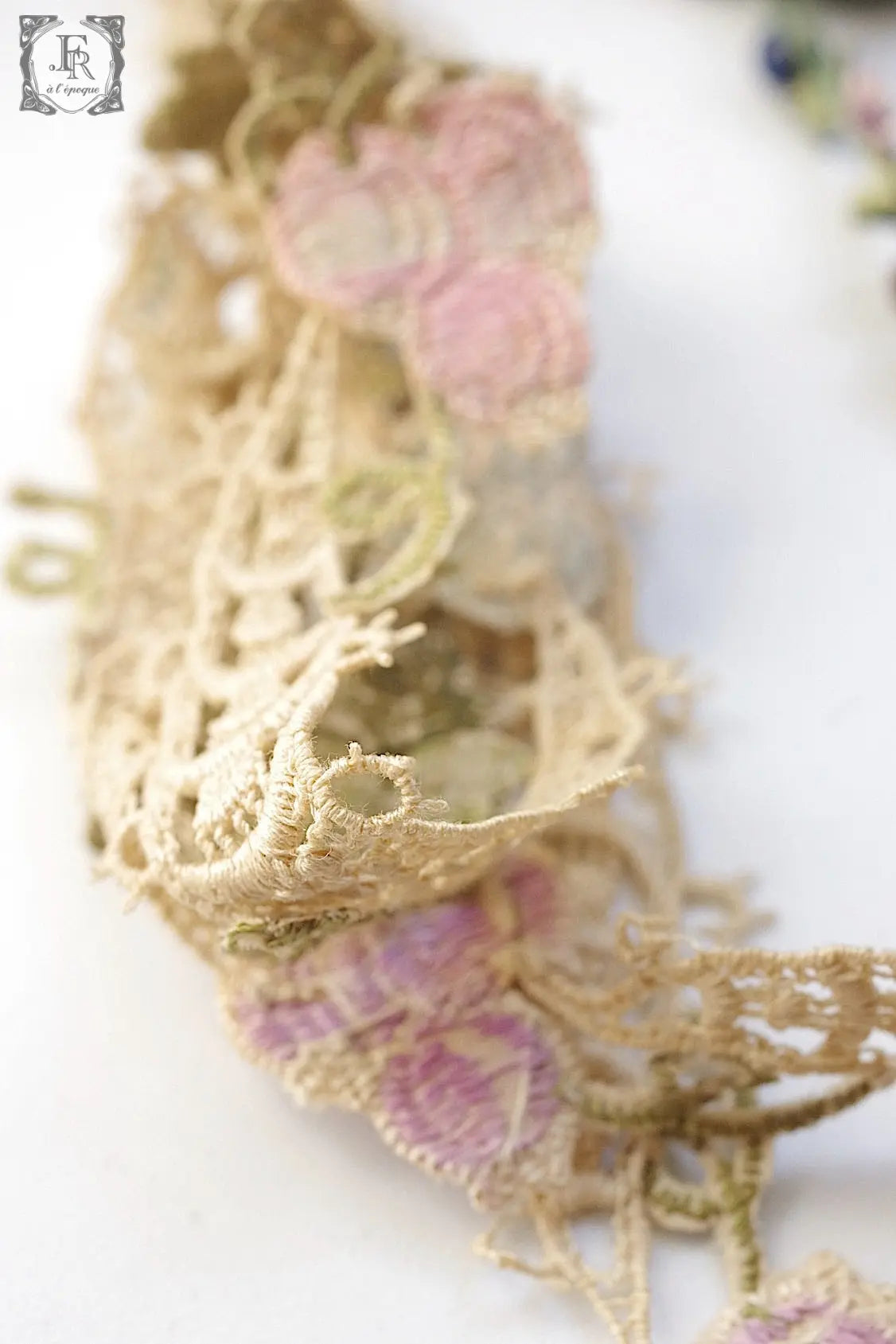 アンティークリボン ruban antique lot .FR a l'epoque