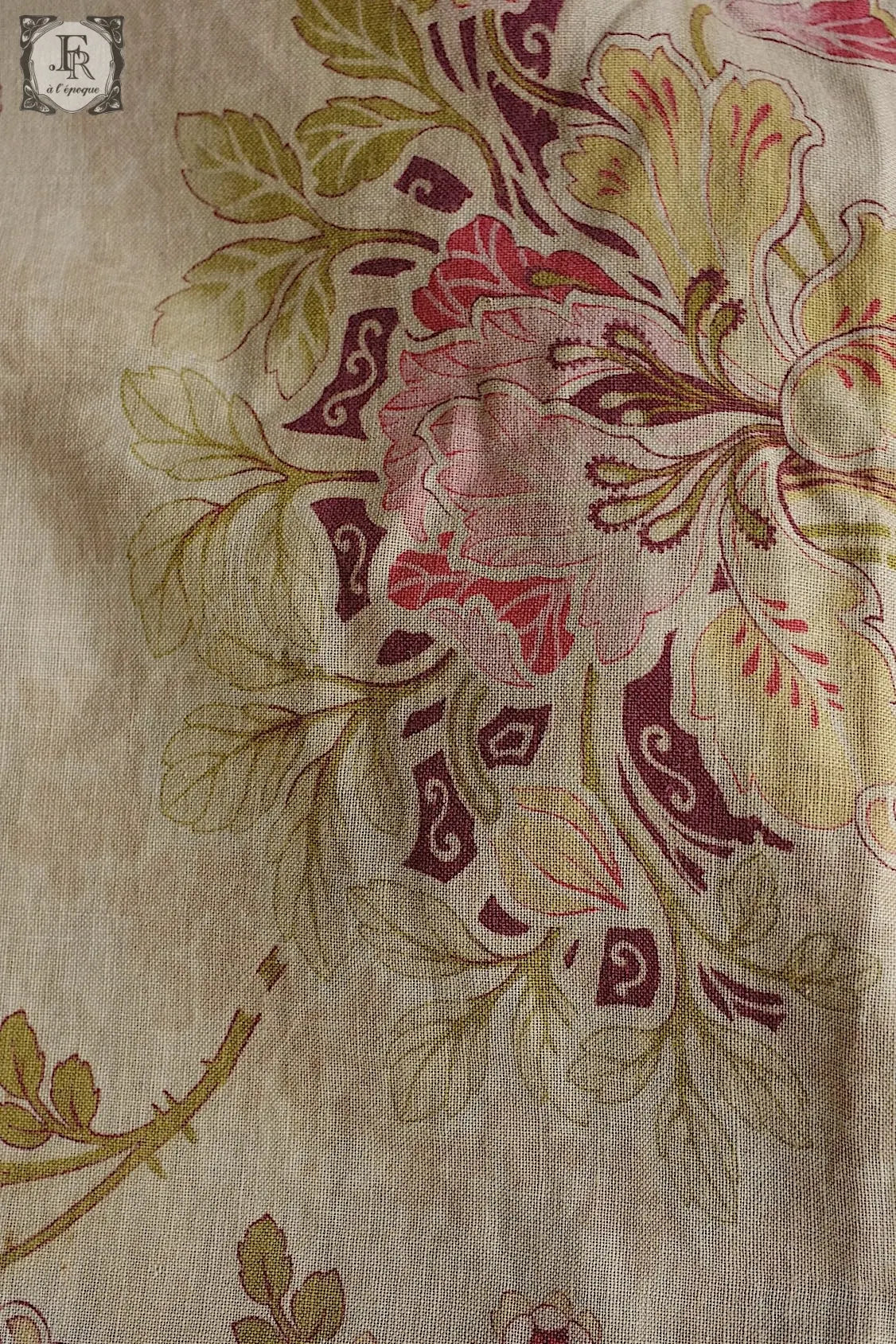 アンティーク生地 tissu antique 素材用 .FR a l'epoque
