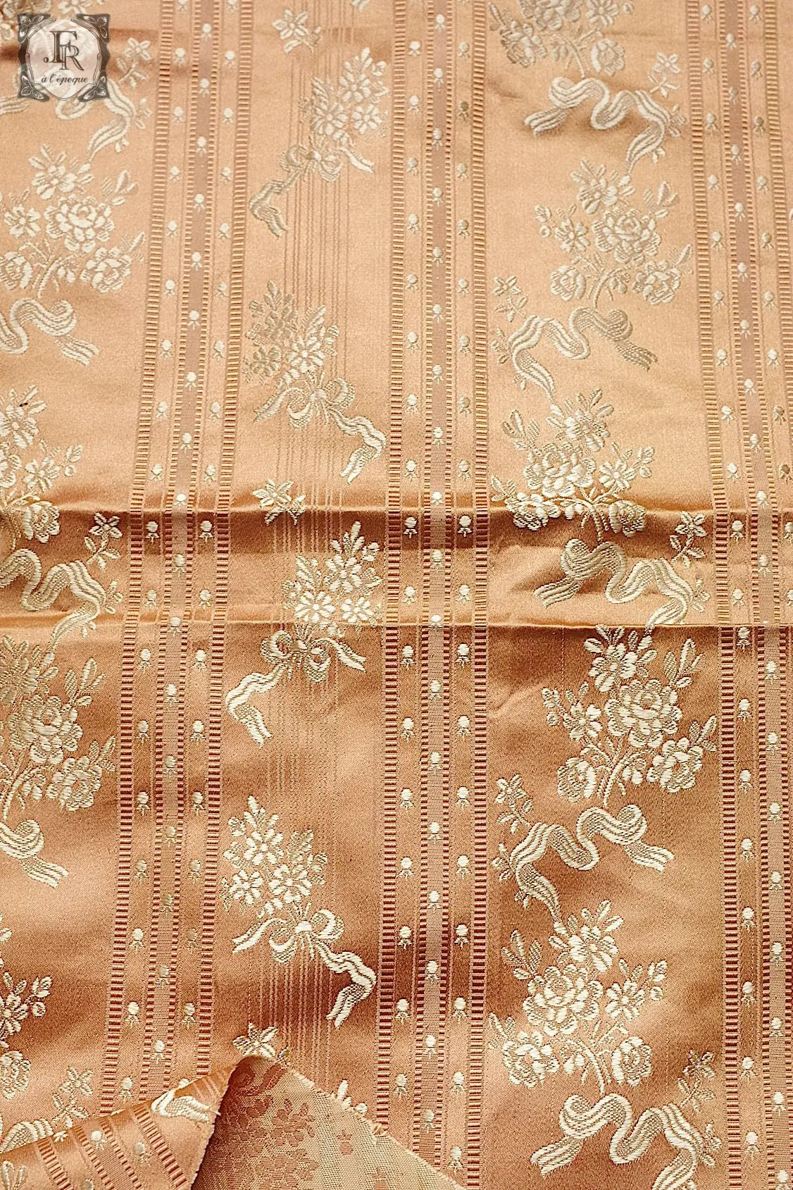 アンティーク生地 tissu antique ハギレ2種 .FR a l'epoque