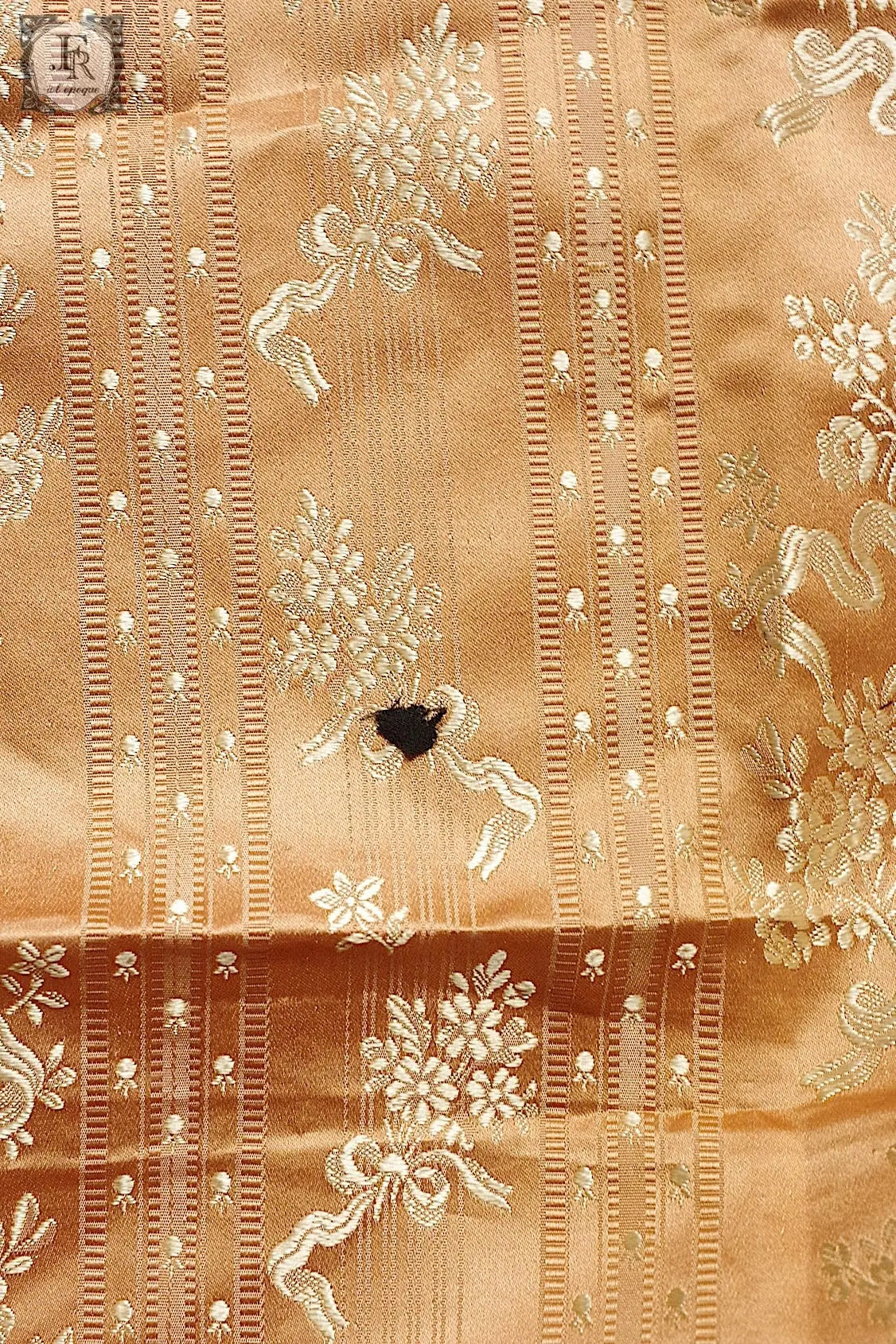 アンティーク生地 tissu antique ハギレ2種 .FR a l'epoque