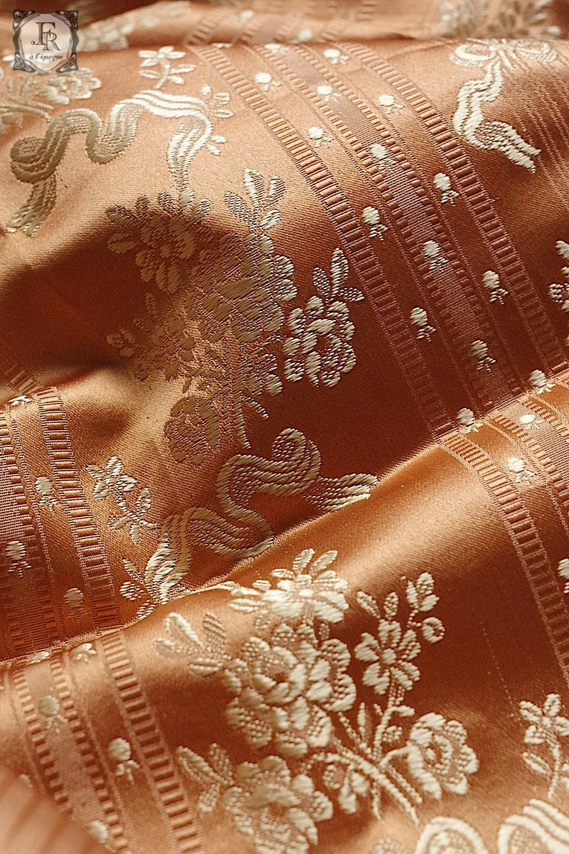 アンティーク生地 tissu antique ハギレ2種 .FR a l'epoque