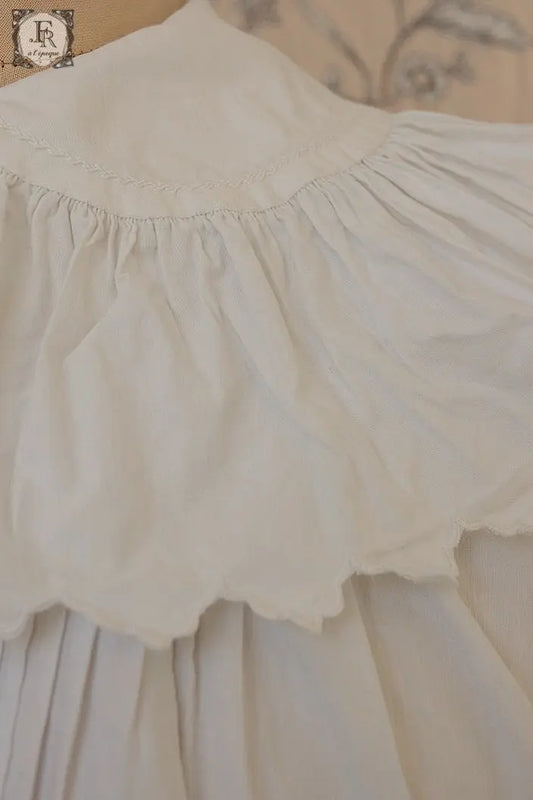 アンティークブラウス vêtement antique フリルブラウス .FR a l'epoque