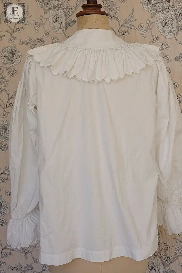 アンティークブラウス vêtement antique フリルブラウス .FR a l'epoque