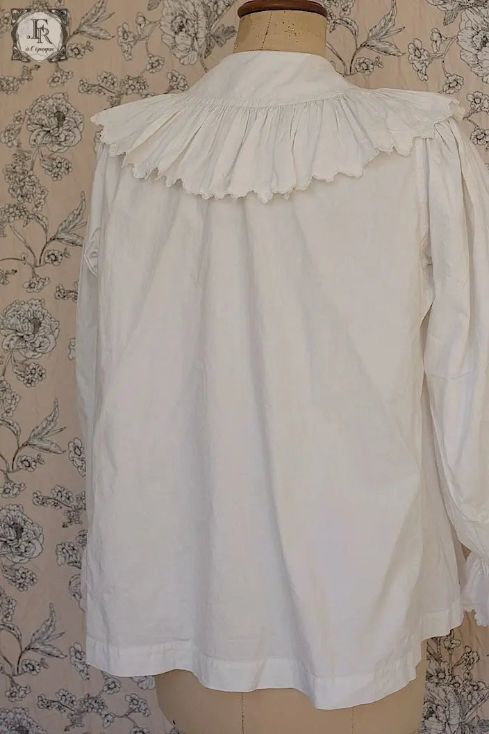 アンティークブラウス vêtement antique フリルブラウス .FR a l'epoque