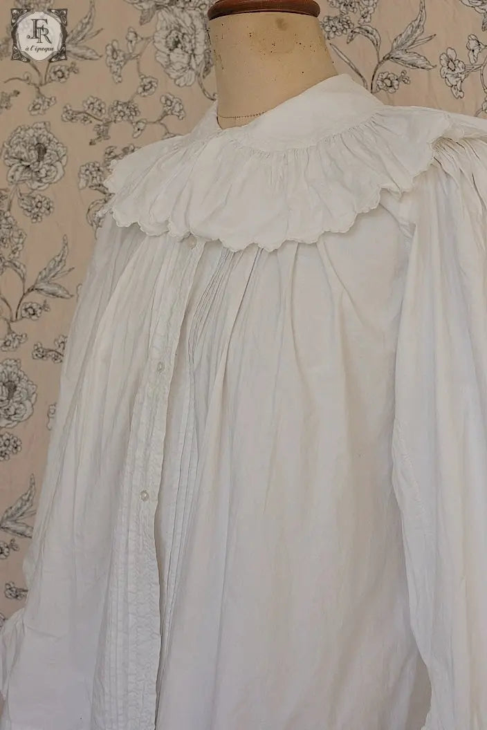アンティークブラウス vêtement antique フリルブラウス .FR a l'epoque
