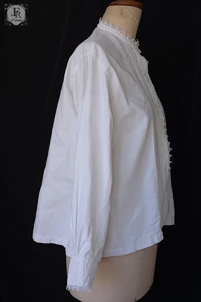 アンティークコットンブラウス vêtement antique blouse .FR a l'epoque