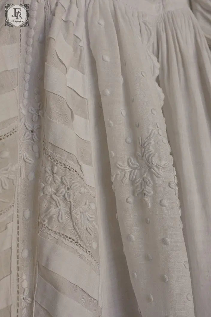 アンティークワンピース vêtement antique pour l'enfant baptême .FR a l'epoque