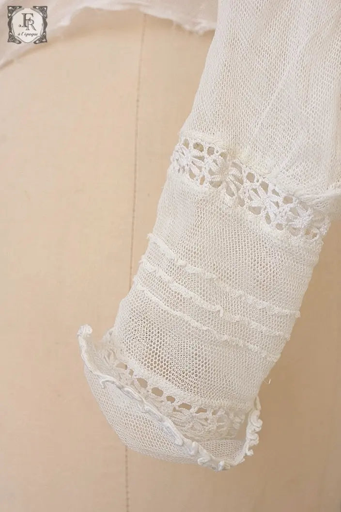アンティークブラウス vêtement blouse 素材用 .FR a l'epoque