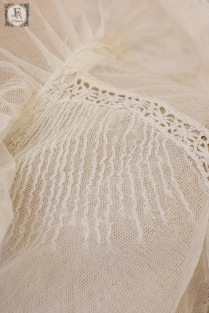 アンティークブラウス vêtement blouse 素材用 .FR a l'epoque