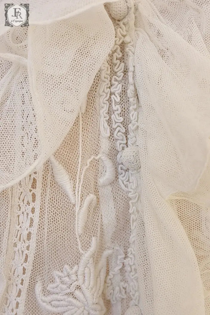 アンティークブラウス vêtement blouse 素材用 .FR a l'epoque