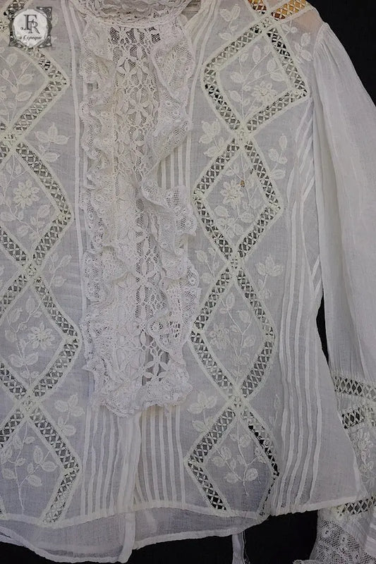 アンティークブラウス vêtement d'enfant ancien 子供服 .FR a l'epoque