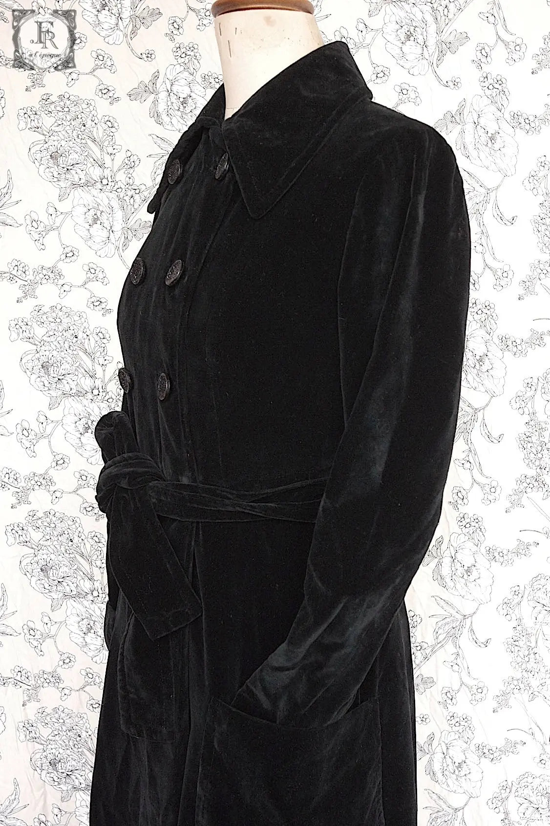 ヴィンテージコート vêtement vintage carven .FR a l'epoque