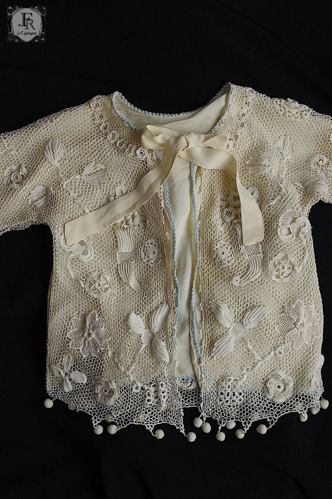 アンティーク子供服 vêtement d'enfant antique クロシェレース .FR a l'epoque