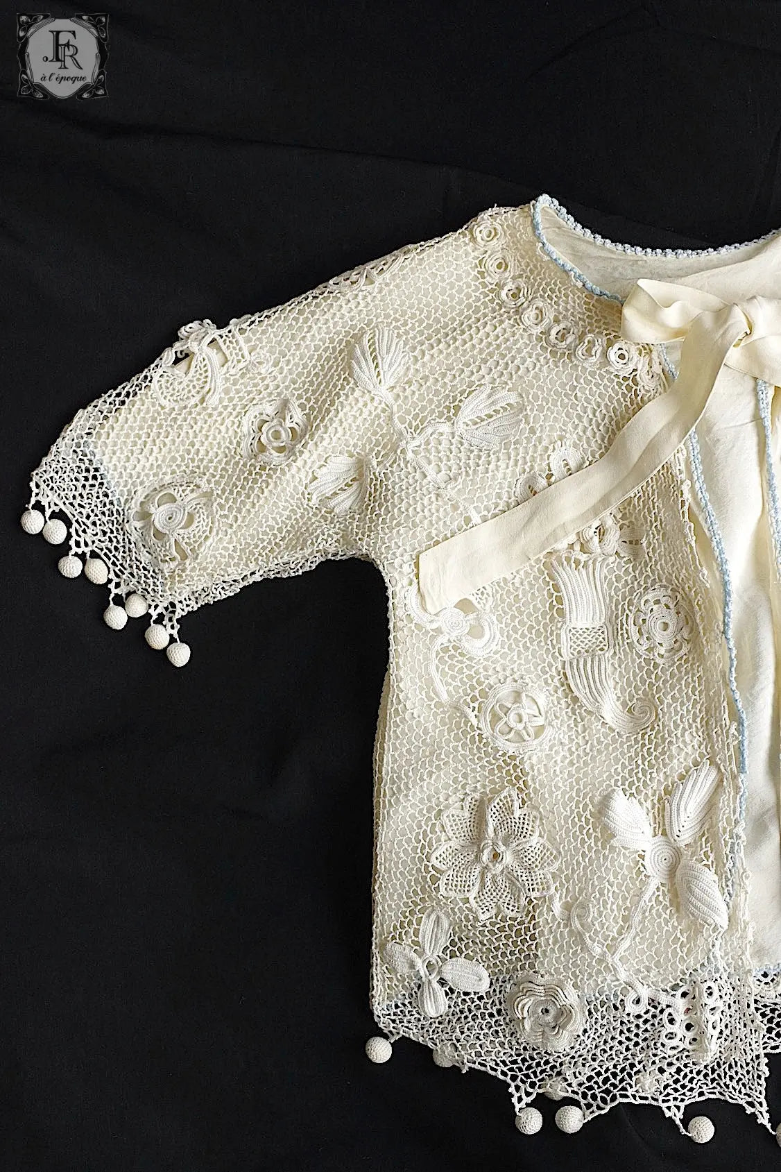 アンティーク子供服 vêtement d'enfant antique クロシェレース .FR a l'epoque