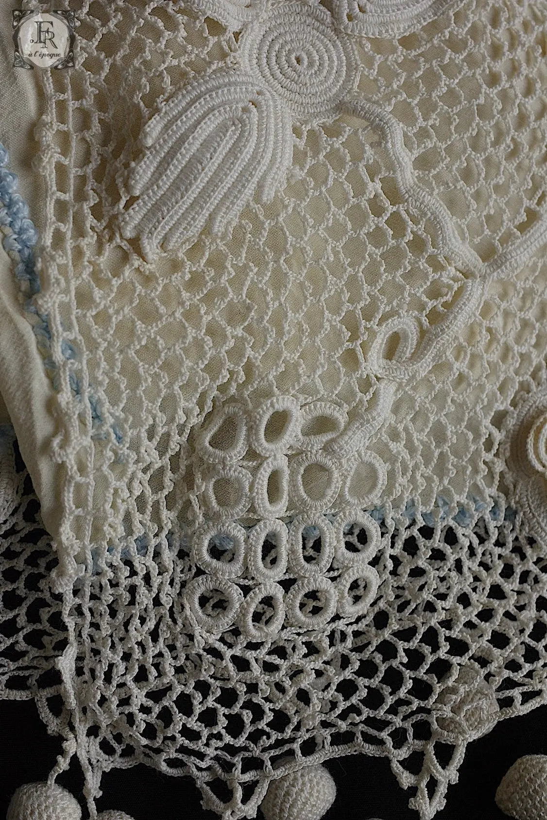 アンティーク子供服 vêtement d'enfant antique クロシェレース .FR a l'epoque