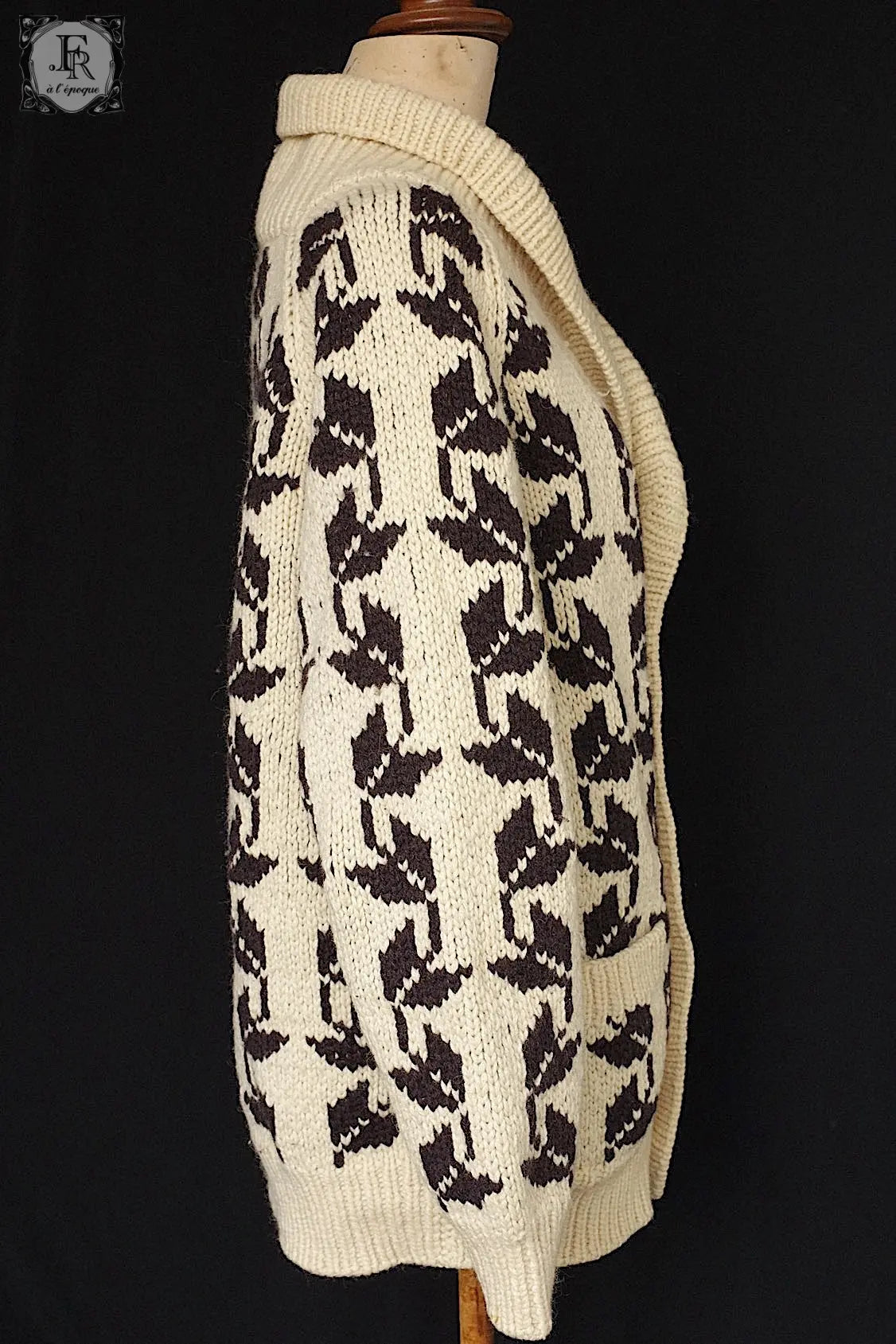 ヴィンテージニット vêtement vintage アウター .FR a l'epoque