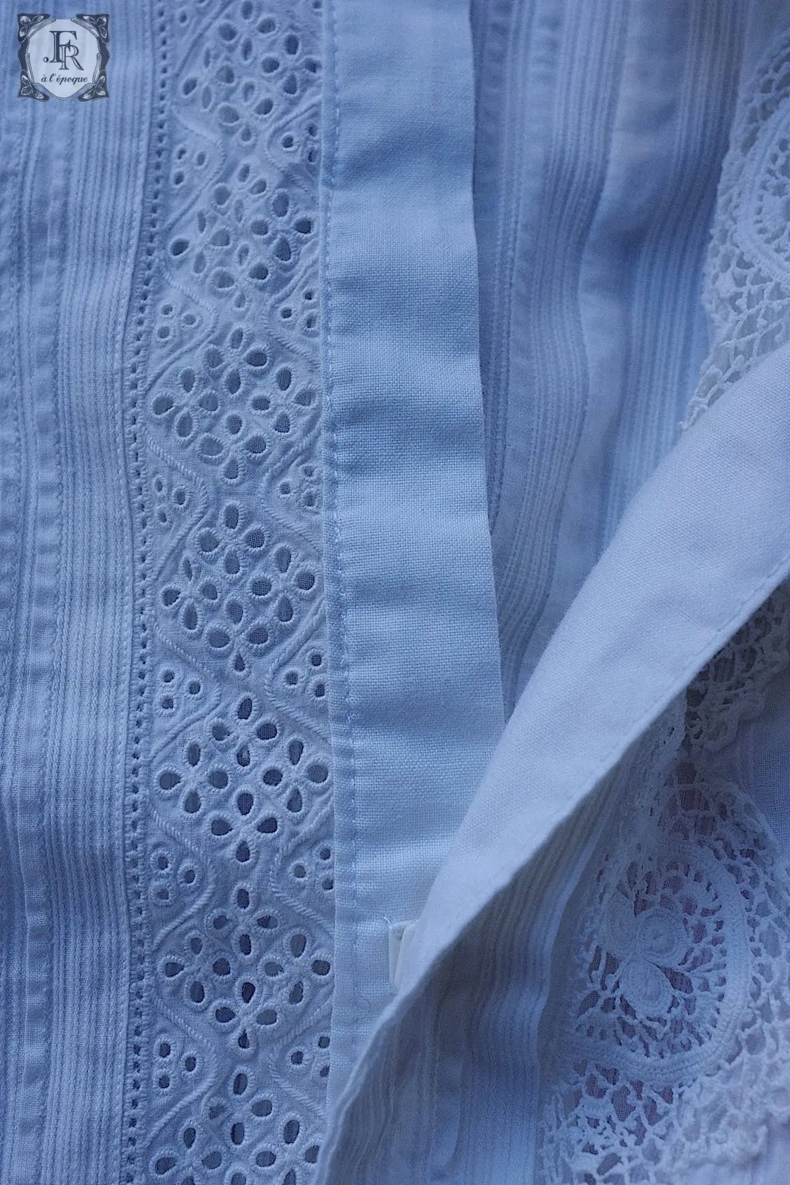 アンティークレースブラウス vêtement .FR a l'epoque