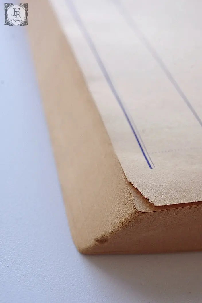 ヴィンテージ紙  vintage Carnet de Notes メモ .FR a l'epoque