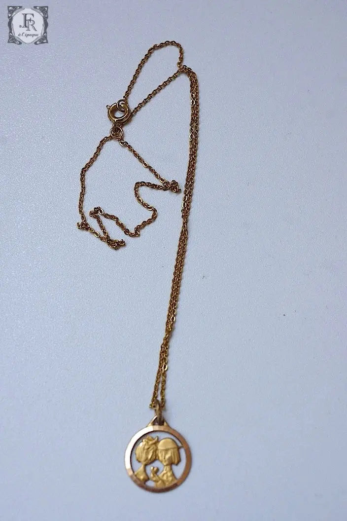 ヴィンテージペンダント vintage peynet .FR a l'epoque