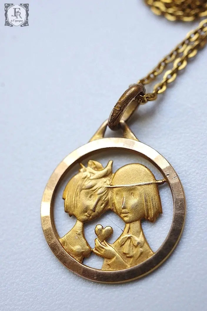 ヴィンテージペンダント vintage peynet .FR a l'epoque