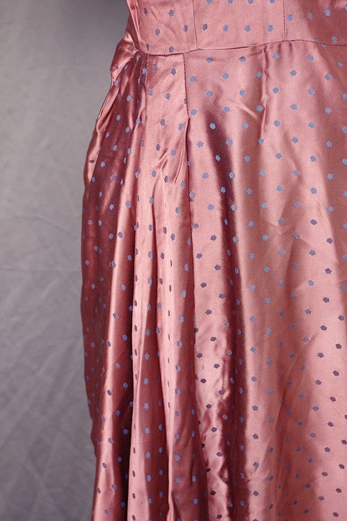 vetement vintage ヴィンテージ サテンピンクワンピース