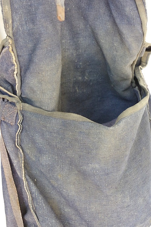 sac antique アンティークバック　ミリタリーマリン