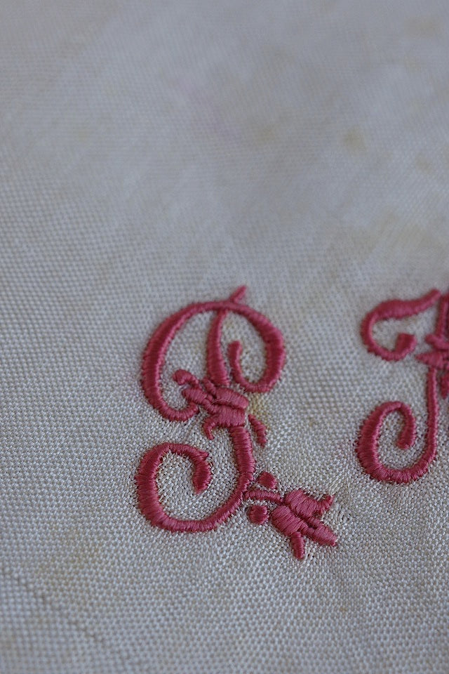 dentelle antique mouchoir アンティーク刺繍ハンカチセット 4