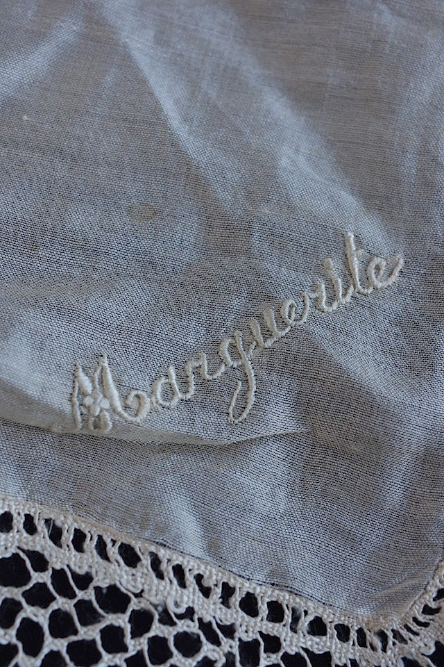 dentelle antique mouchoir アンティーク刺繍ハンカチセット 4