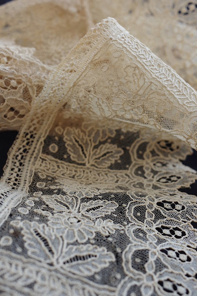 dentelle antique アンティークレース ブリュクセル136cm
