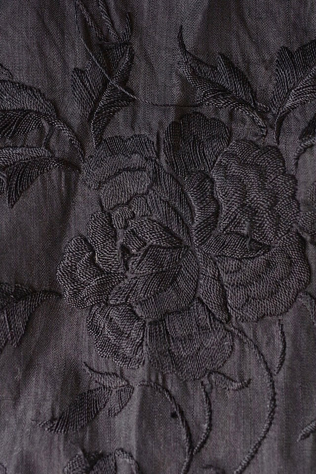 chale antique アンティークショール 刺繍 シルク