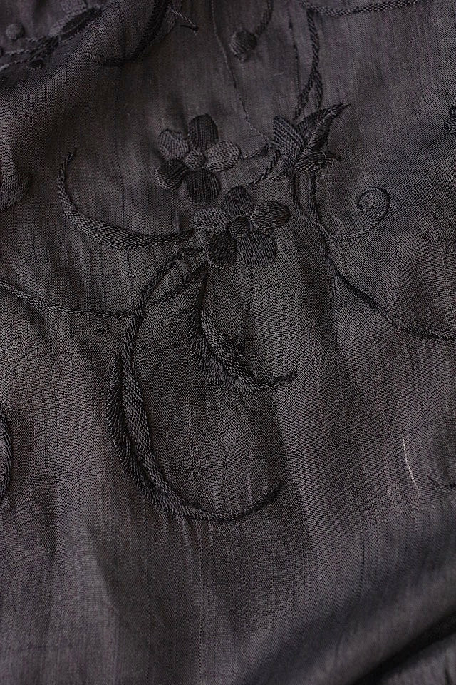 chale antique アンティークショール 刺繍 シルク