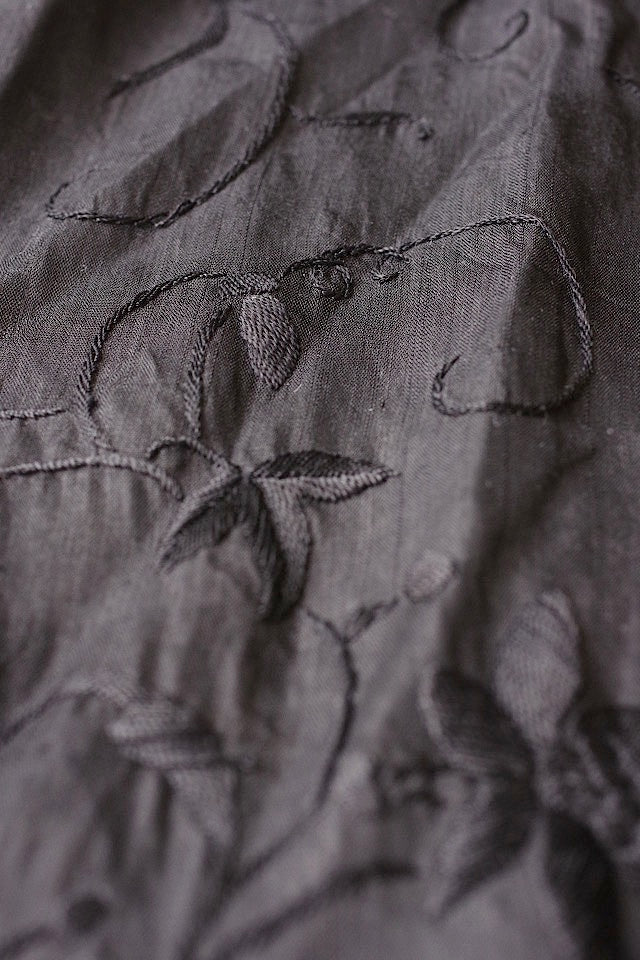 chale antique アンティークショール 刺繍 シルク