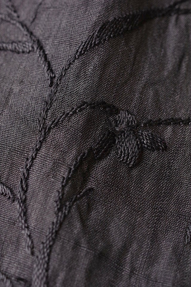 chale antique アンティークショール 刺繍 シルク