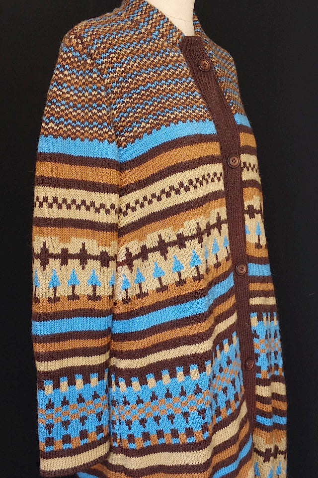vetement vintage vintage knit coat 1