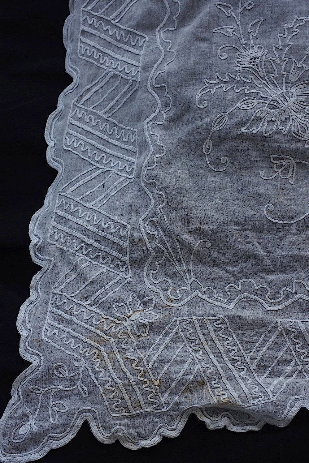 linge de maison antique アンティーク カーテン コーネリー2