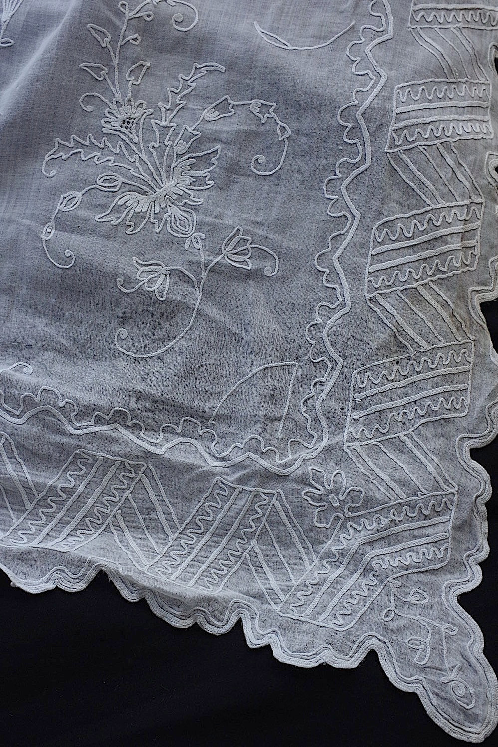 linge de maison antique アンティーク カーテン コーネリー2