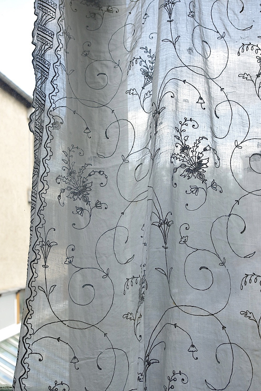 linge de maison antique アンティーク カーテン コーネリー2