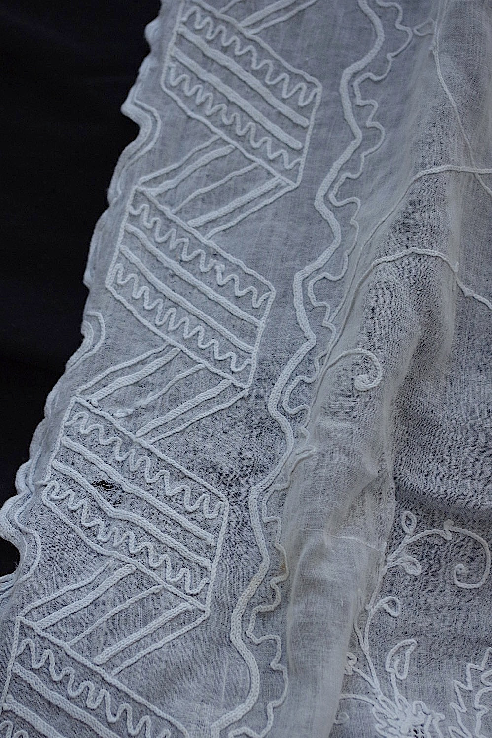 linge de maison antique アンティーク カーテン コーネリー2