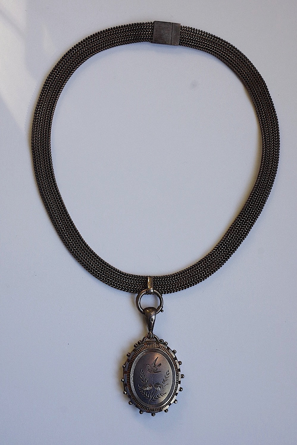 collier antique アンティーク ペンダント ロケット