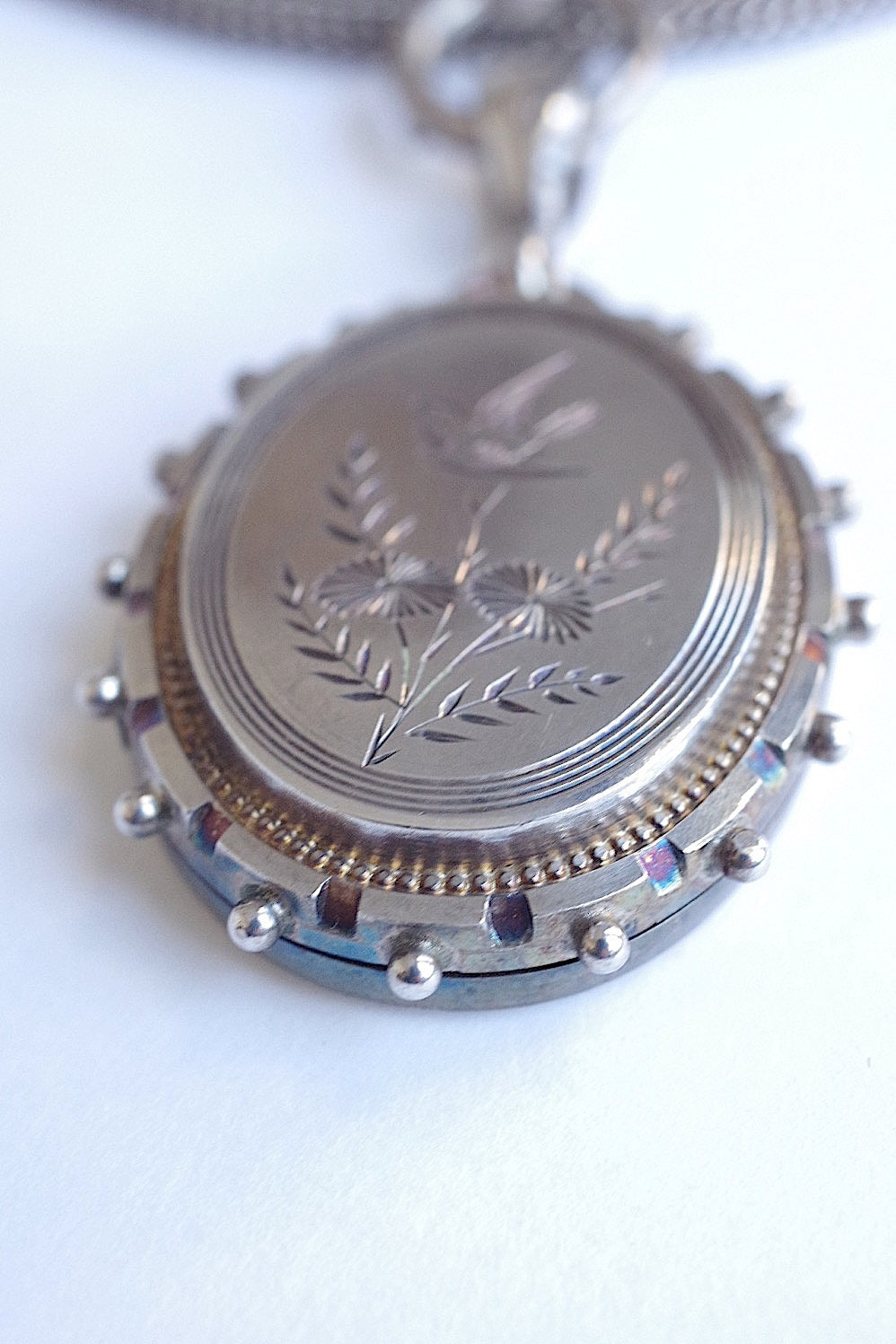collier antique アンティーク ペンダント ロケット