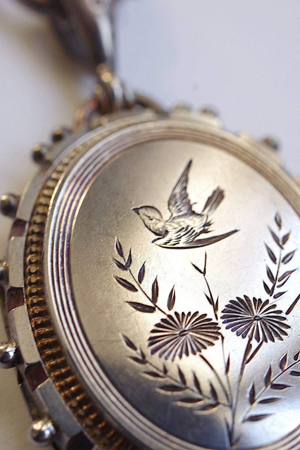 collier antique アンティーク ペンダント ロケット